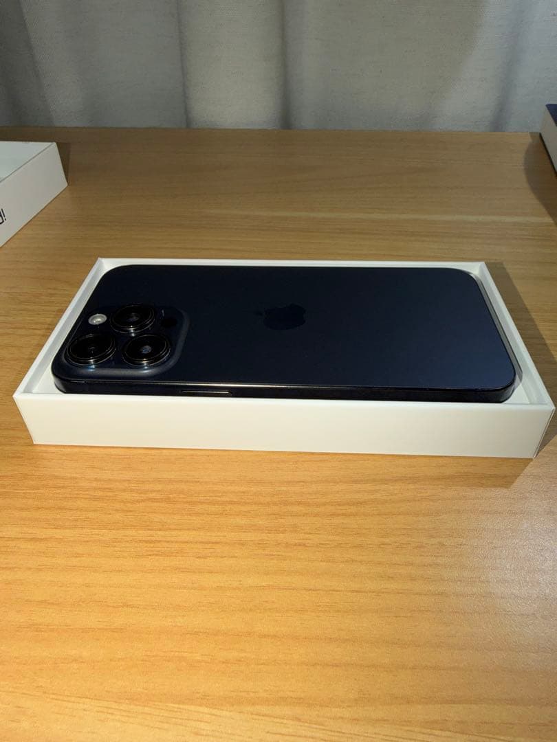 スマートフォン本体 Apple iPhone15ProMax blue titanium 256GB