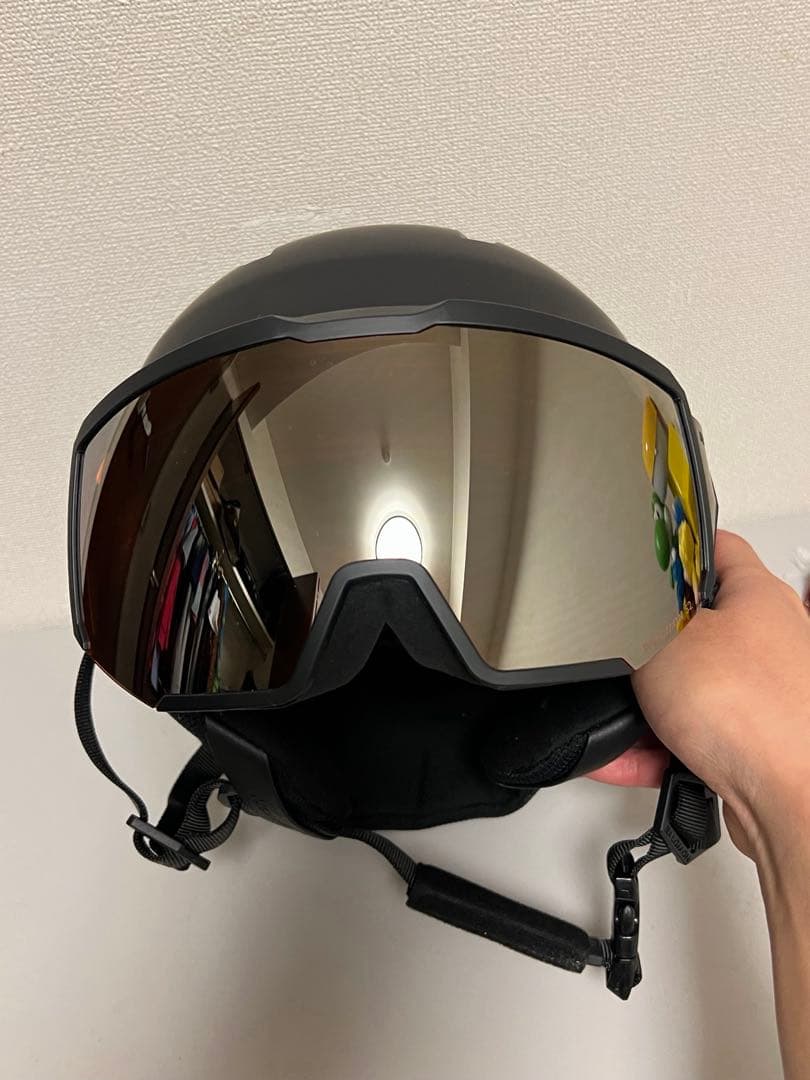 SALOMON スキーヘルメット black 56-59