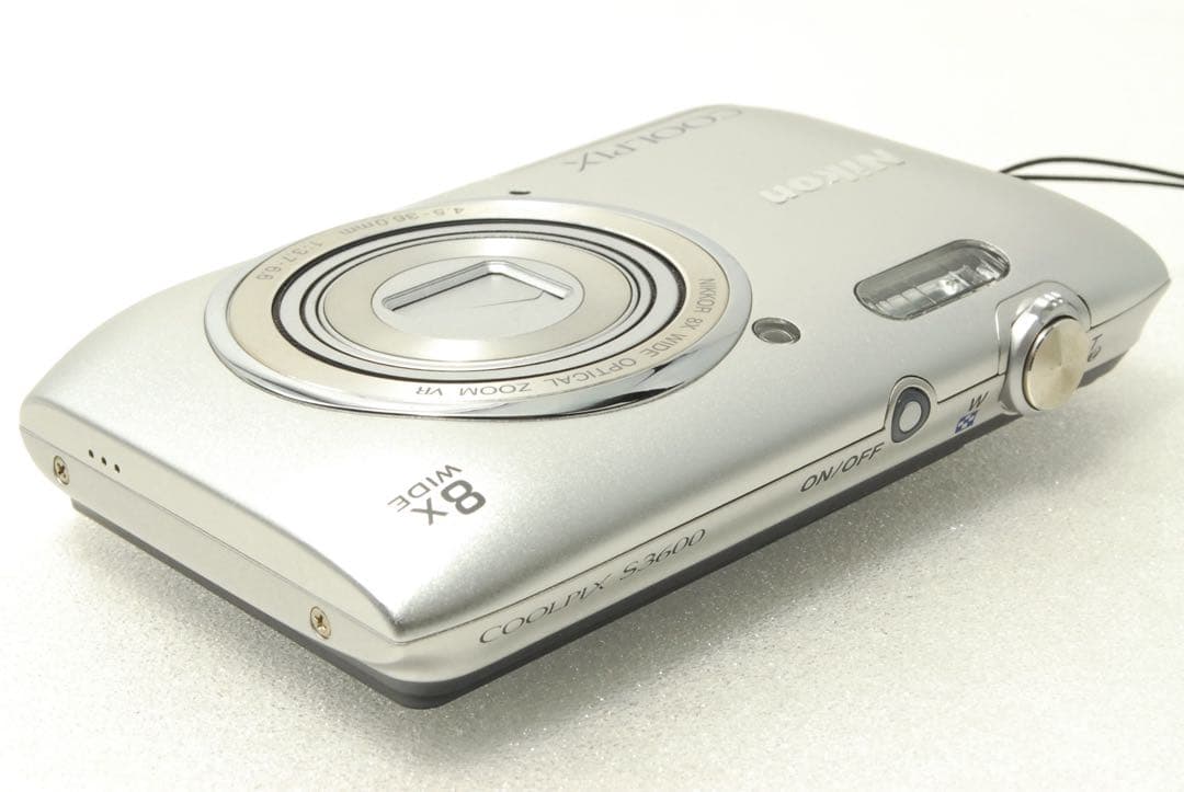 o5 様フォロー割_Nikon COOLPIX S3600❤️ニコン シルバー