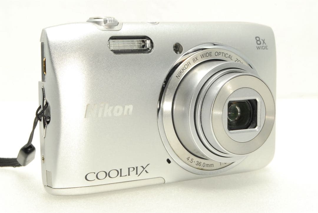 o5 様フォロー割_Nikon COOLPIX S3600❤️ニコン シルバー