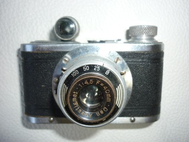 極希少 完動品 昭和22年◆ダン35 DAN35Ⅰ型 初期型 萩本商会 豆カメラ
