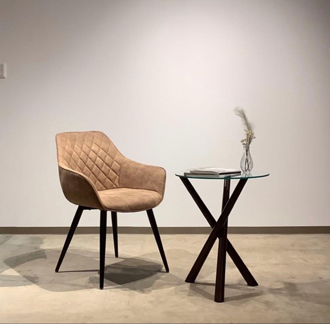 【未使用です引き取り可能】ダークブラウン サイドテーブル