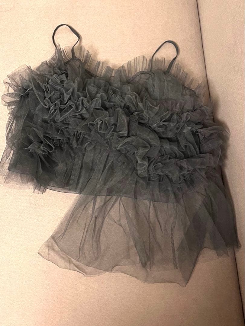 レアCHIKAKISADA チュールキャミソール