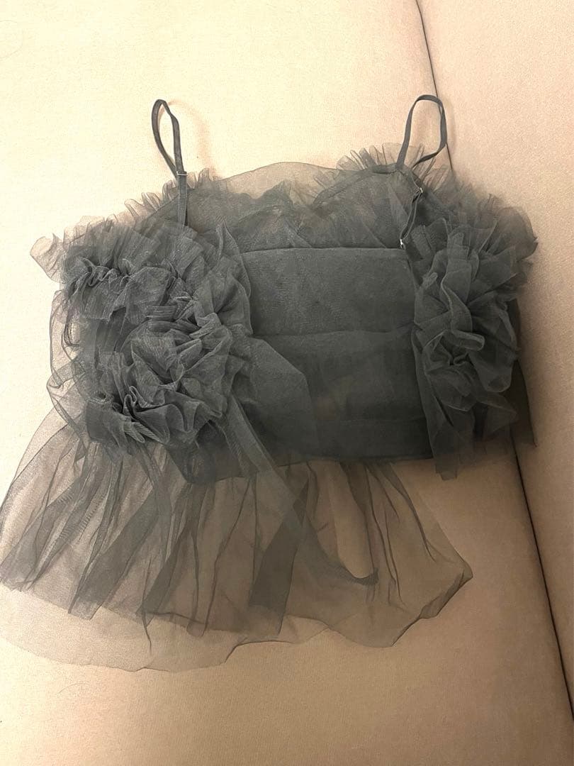 レアCHIKAKISADA チュールキャミソール