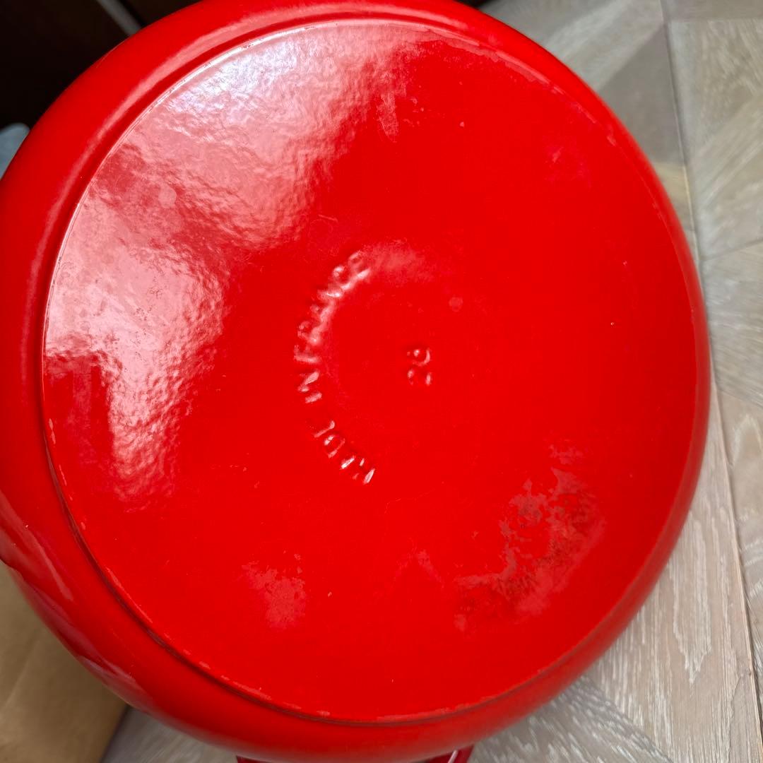 STAUB 両手鍋 28cm 赤