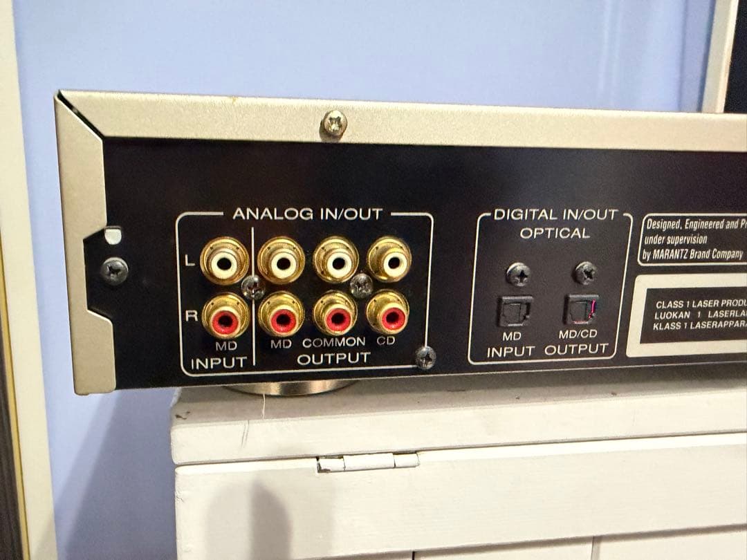 動作品　Marantz CM6001 CD/MD リモコン付き　マランツ