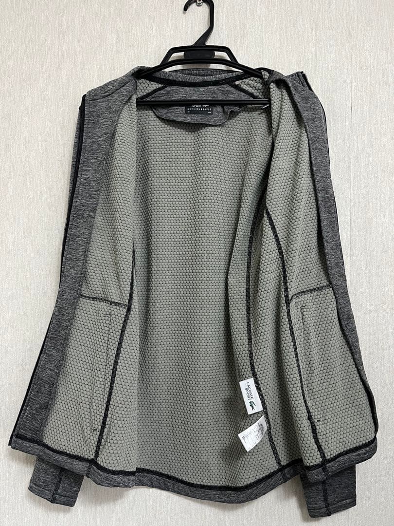 ラコステ ノバク・ジョコビッチ』テクニカルスウェットジャケット M