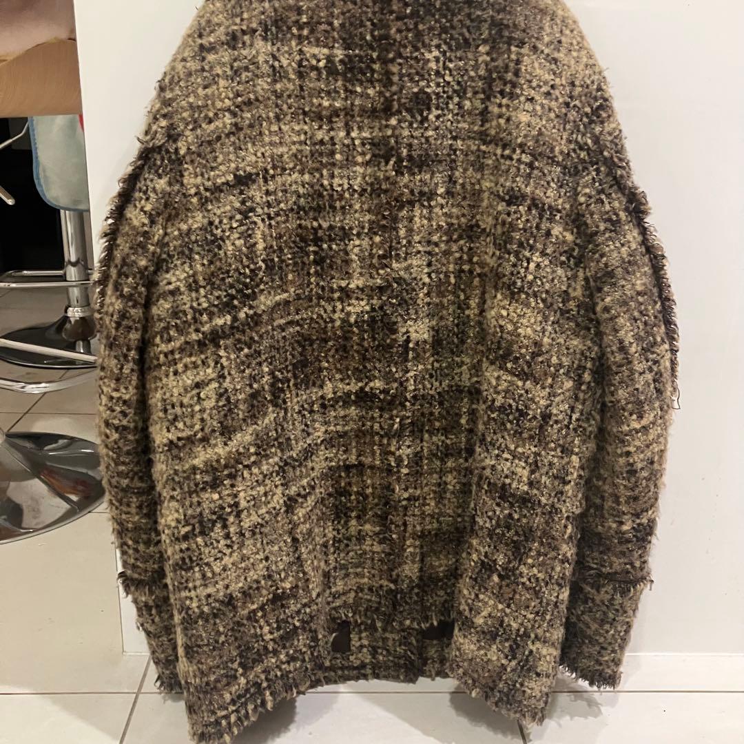 CLANE NO COLOR TWEED JACKET クラネ