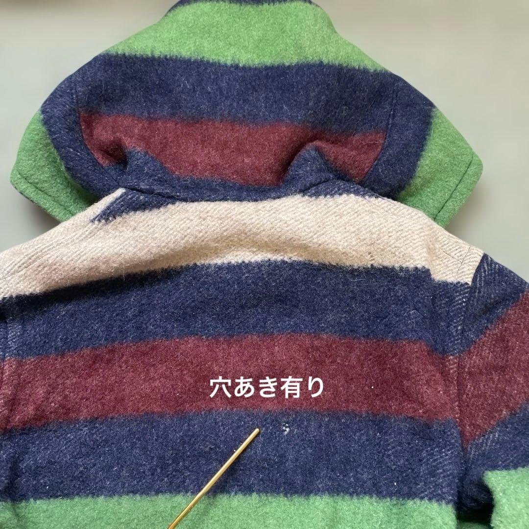 vintage マルチボーダー　コート