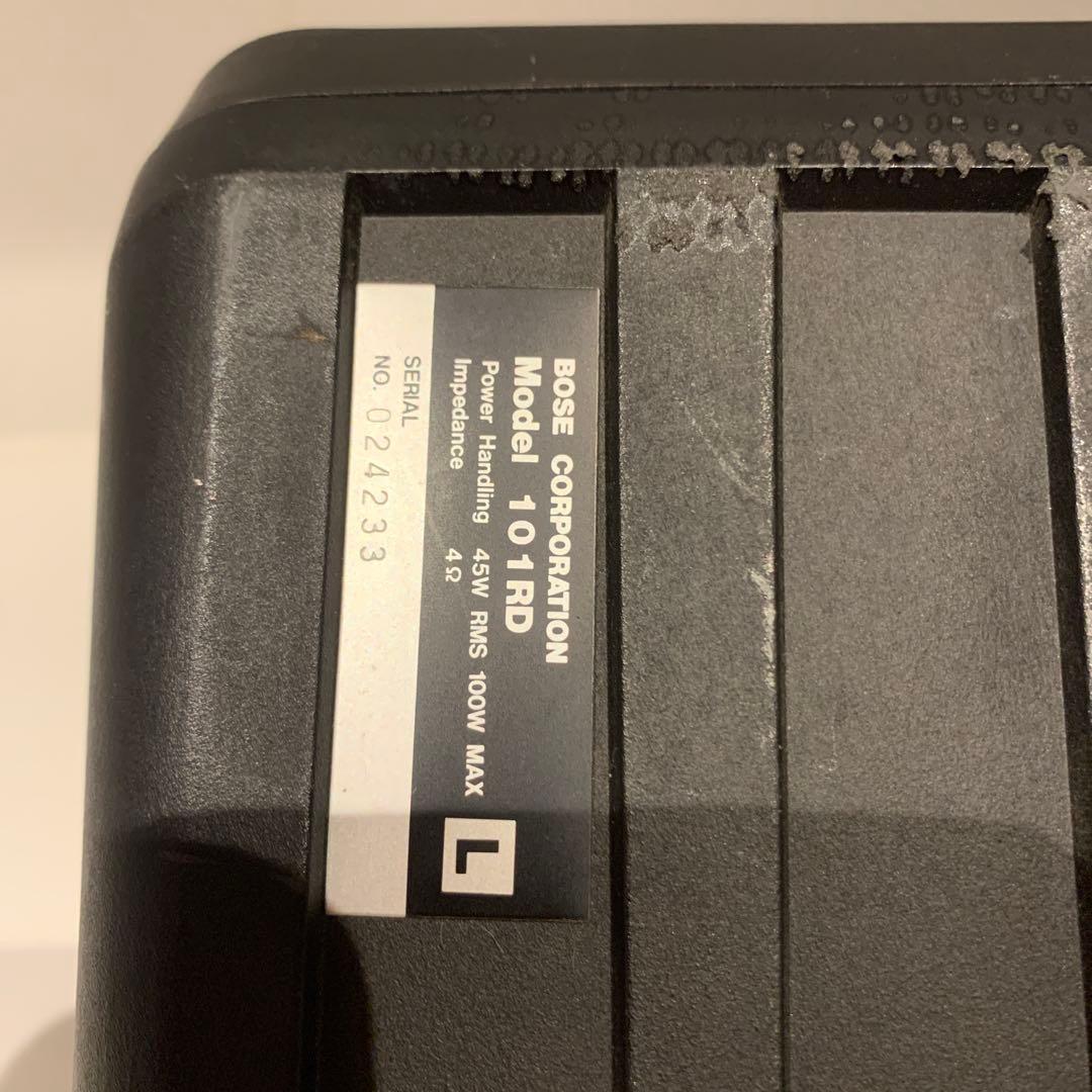 BOSE 101RD 希少 ペアスピーカー 動作品