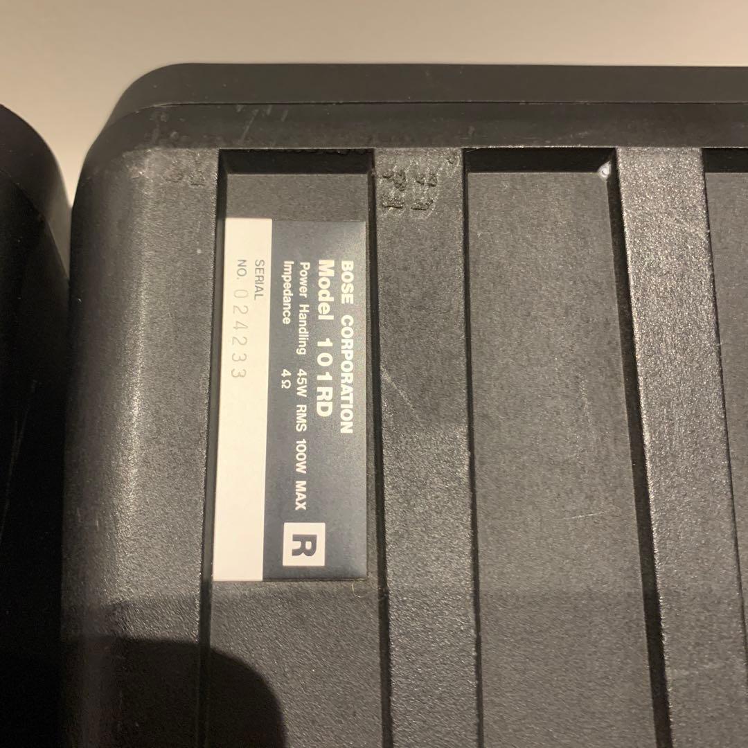 BOSE 101RD 希少 ペアスピーカー 動作品