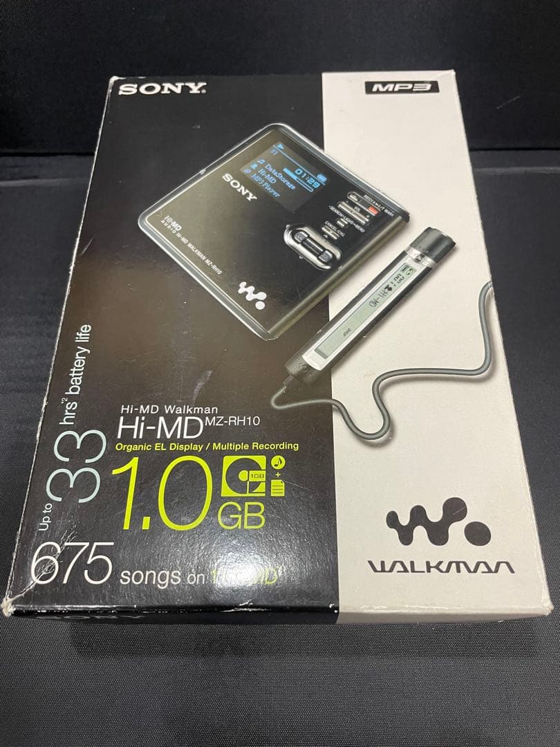 SONY ポータブルMDプレーヤー MZ-RH10【ジャンク品】