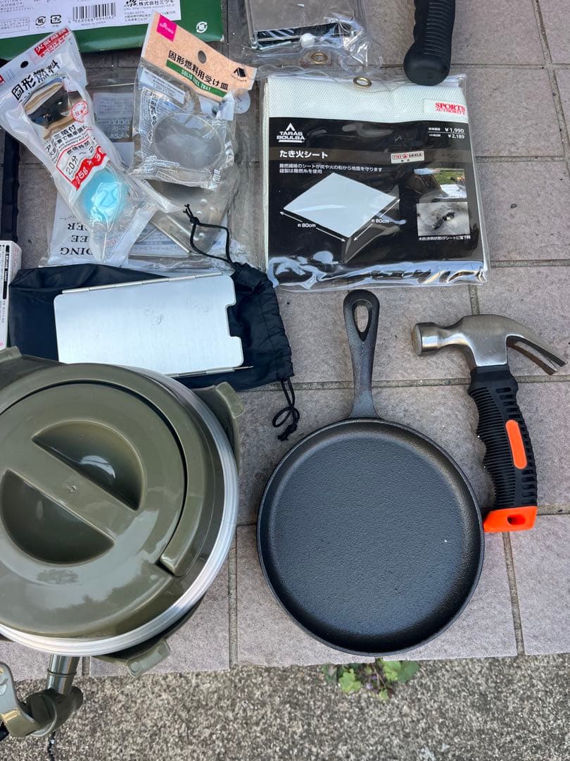 キャンプセットです