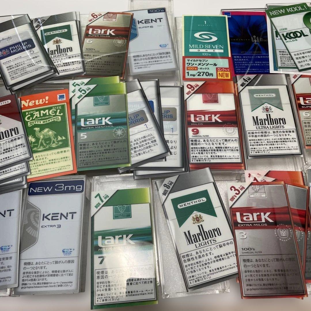 【サンプルケース】【入手困難】タバコパッケージ用透明ケース✖️フィルムセット