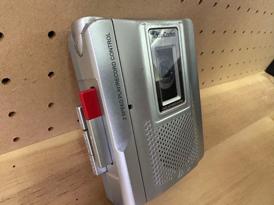 AudioComm CAS-R600Y ポータブルカセットプレーヤー　オーム電気