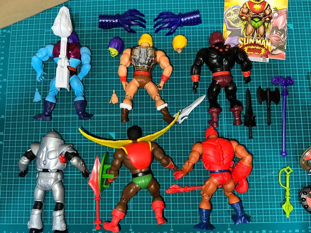 て*と様 ヒーマン マスターオブユニバース 6体セット!