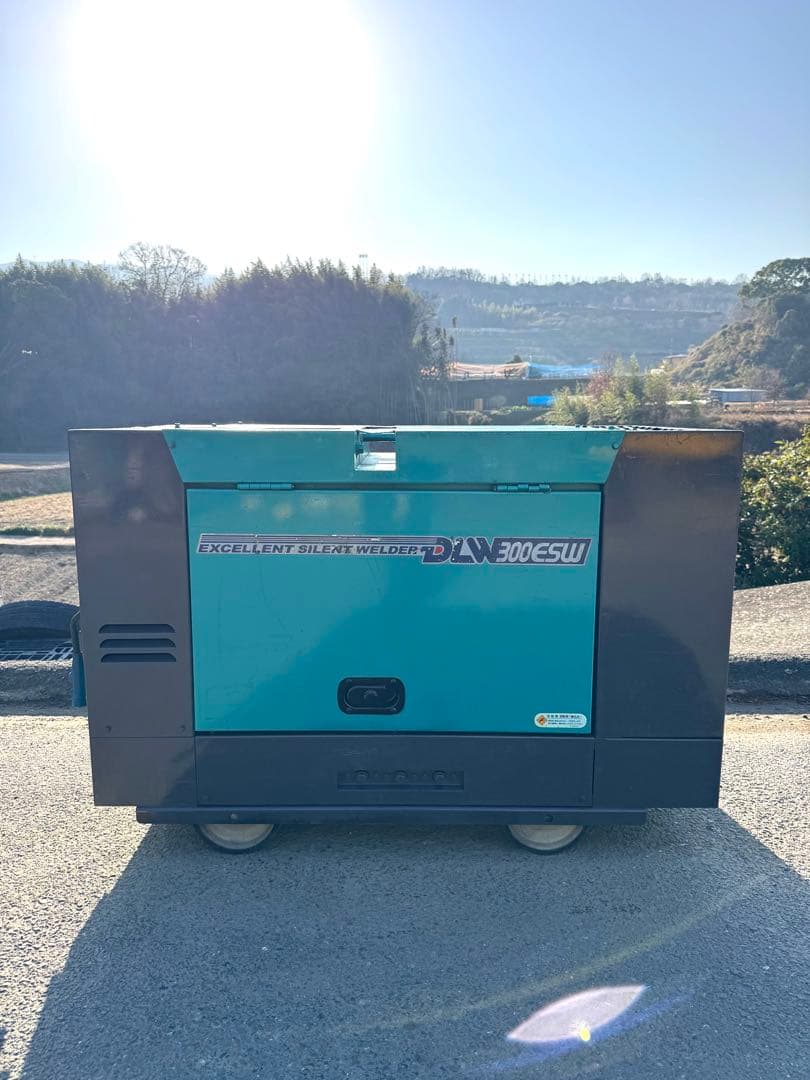 デンヨー 発電機 アーク溶接機 エンジンウェルダー ディーゼルエンジン 溶接