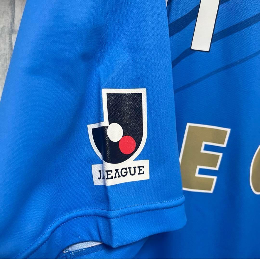 ヒュンメル 三浦知良 カズ 横浜FC 2014 ユニフォーム 半袖 ゲームシャツ