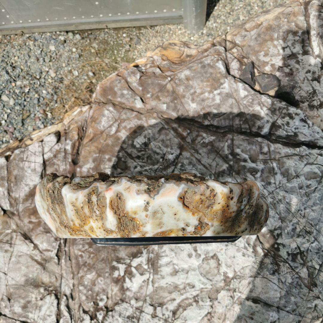 ブラジル産　アゲート　31.1キロ　鑑賞石　石　置物　オブジェ　インテリア