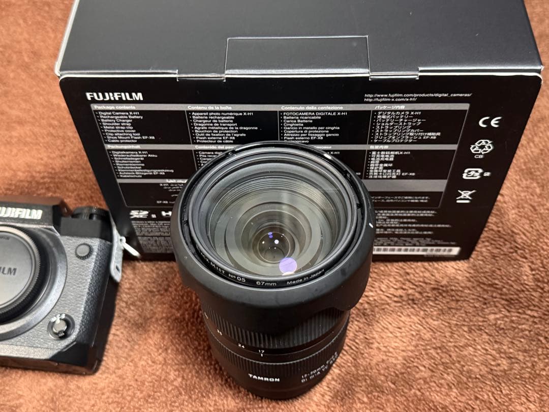 FUJIFILM X-H1 TAMRON 17-70レンズセット