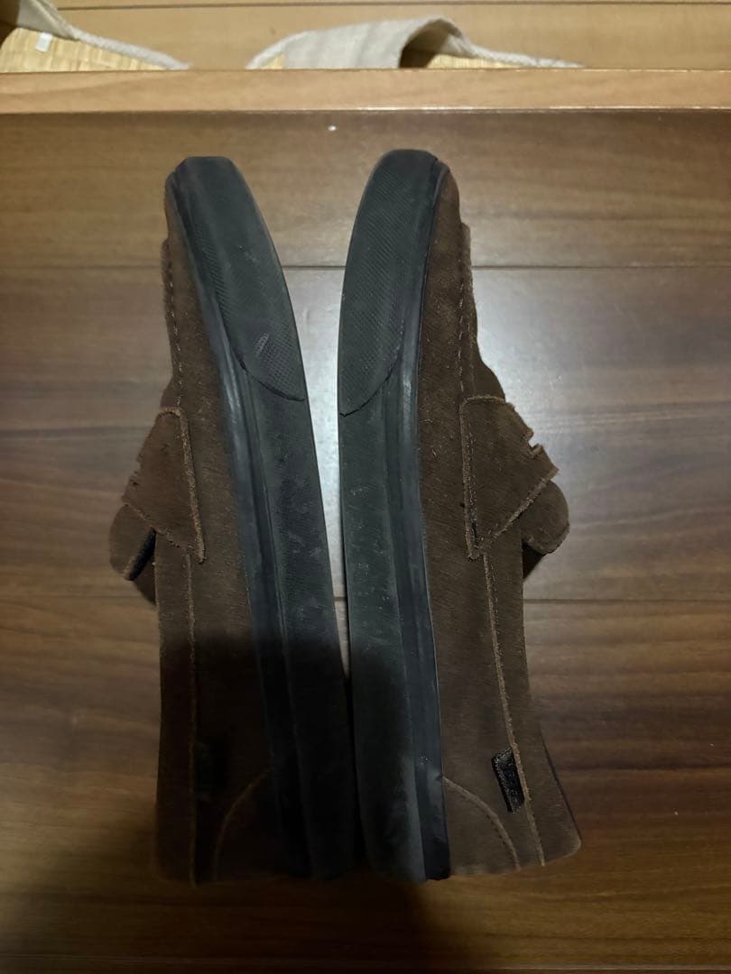 VANS ブラウン スエード ローファー　　 【値下げ⭕️】