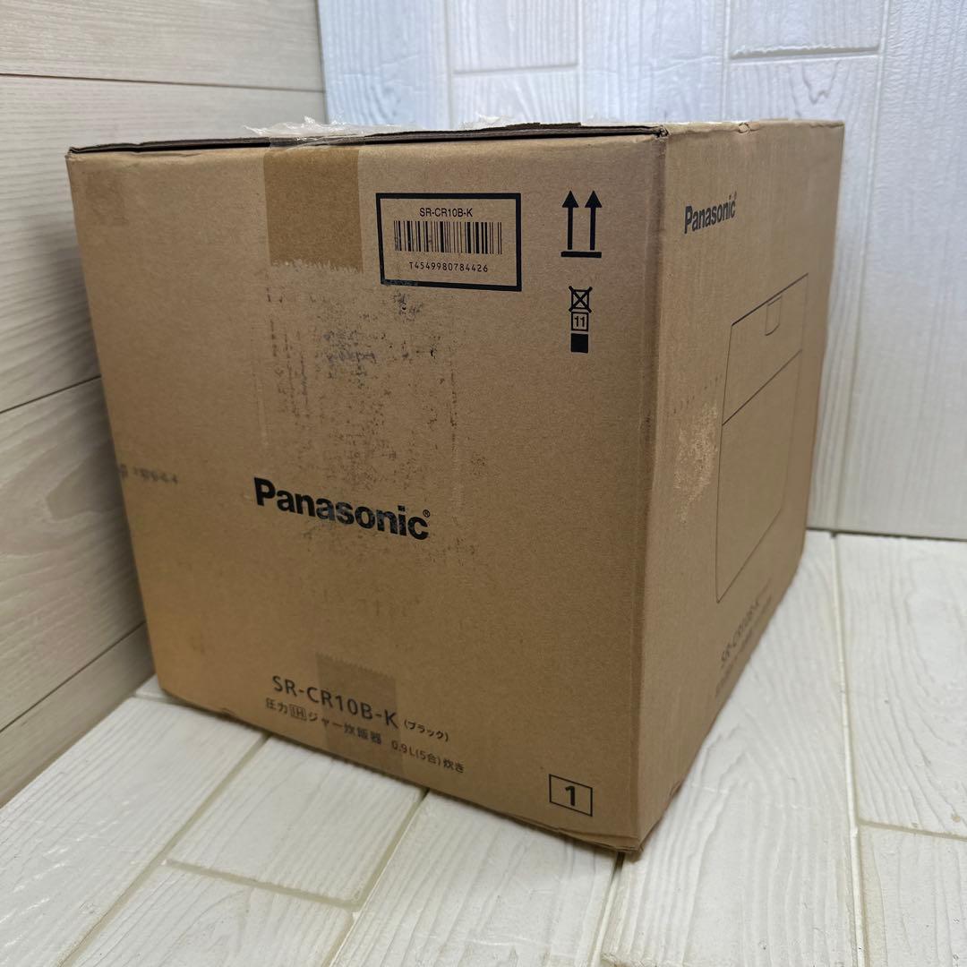 【未開封新品】パナソニック圧力IHジャー炊飯器　SR-CR10B-K 新品