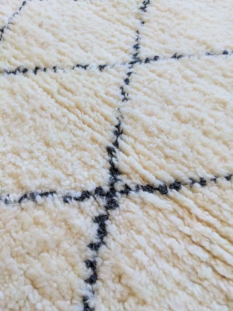 【限定セール中】-モロッコ-ミニベニワレンラグ-No.21(65×111cm)