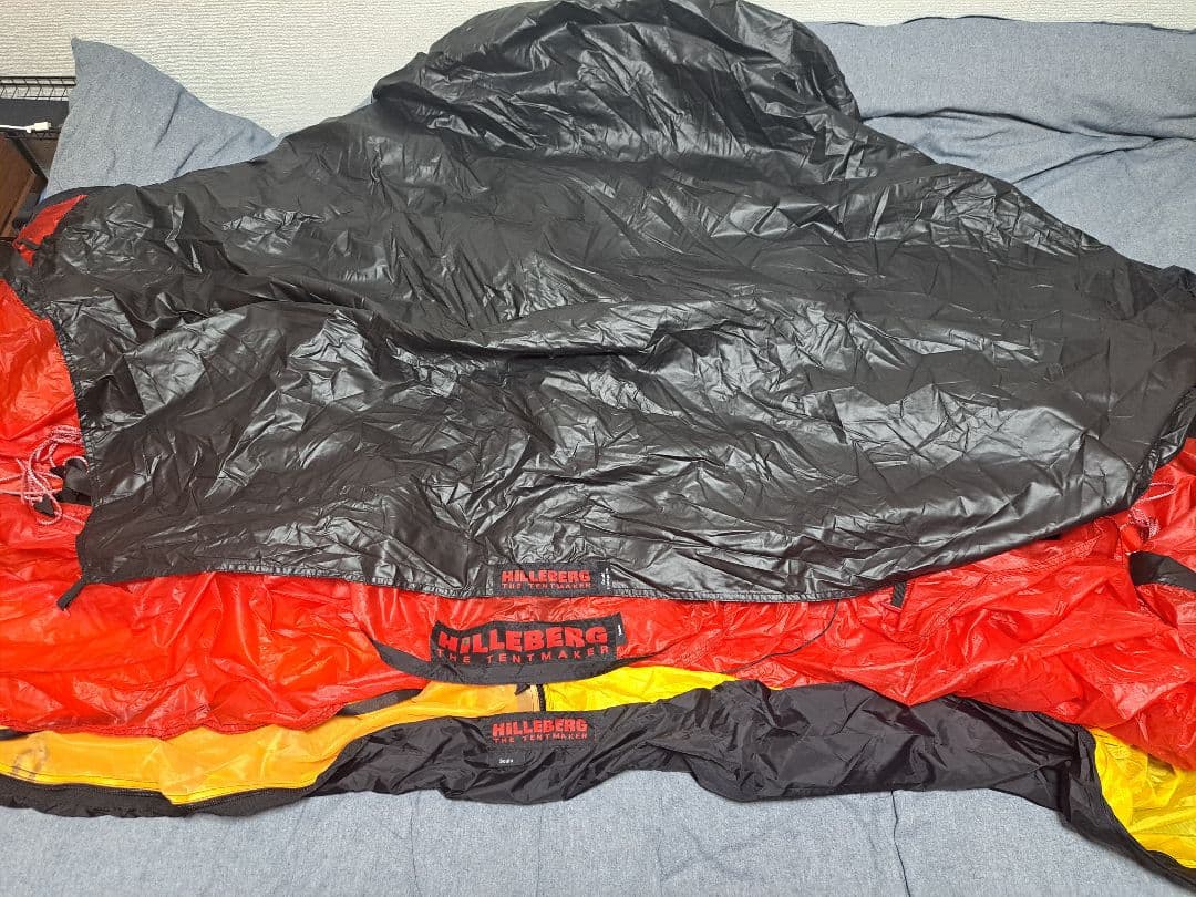 【美品】HILLEBERG SOULO ソウロ テント『専用フットプリント付』