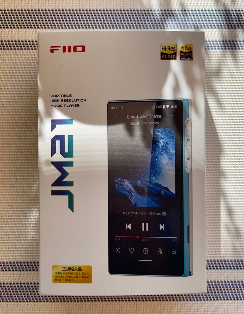 ハイレゾポータブルプレーヤー Blue FIIO-JM21-L [ハイレゾ対応]