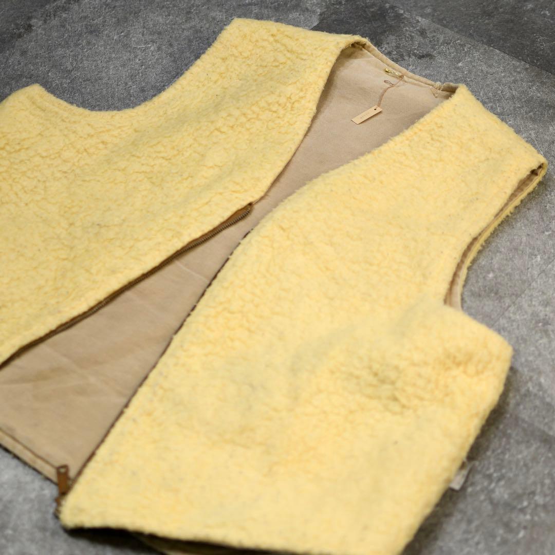 古着 オーバーサイズ Carhartt ダック生地 ベスト ボアベスト