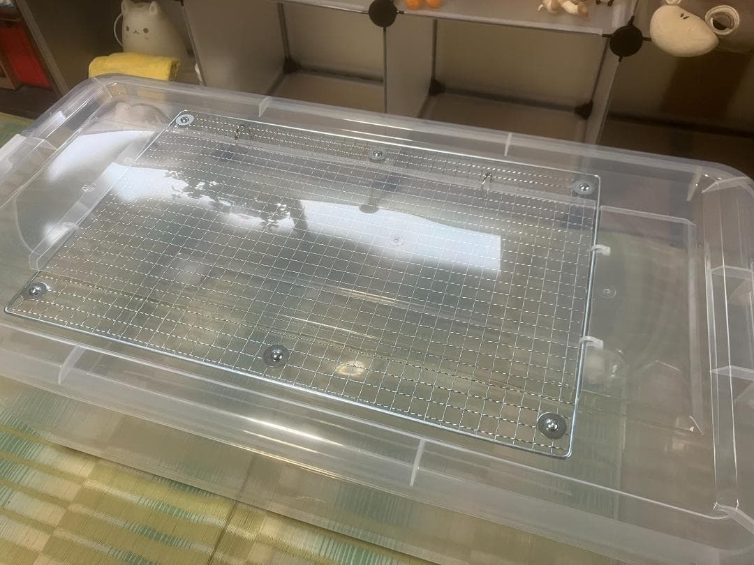 ④【お得２個セット】広い大きい快適な爬虫類・両生類用飼育ケース　ゲージ