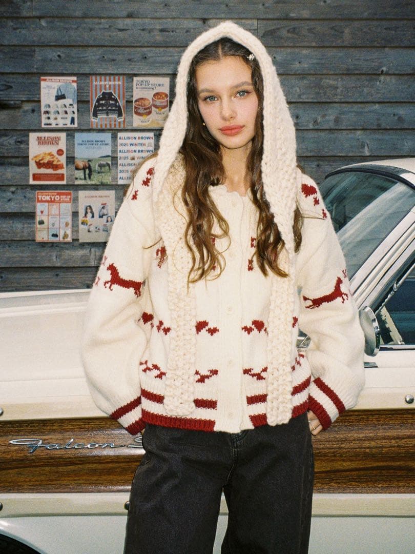 Warm Hug Handmade Balaclava アリソンブラウン 即完品