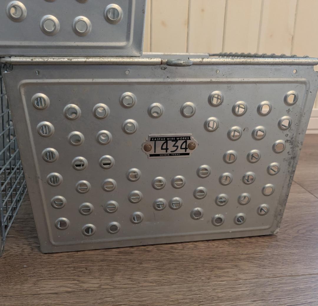 KASPAR WIRE WORKS ヴィンテージ メタルバスケット 3個セット