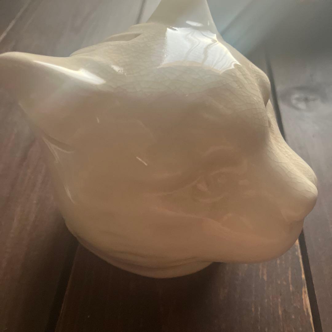 フランスアンティーク猫モチーフ　オブジェ　1930年　アスティエ