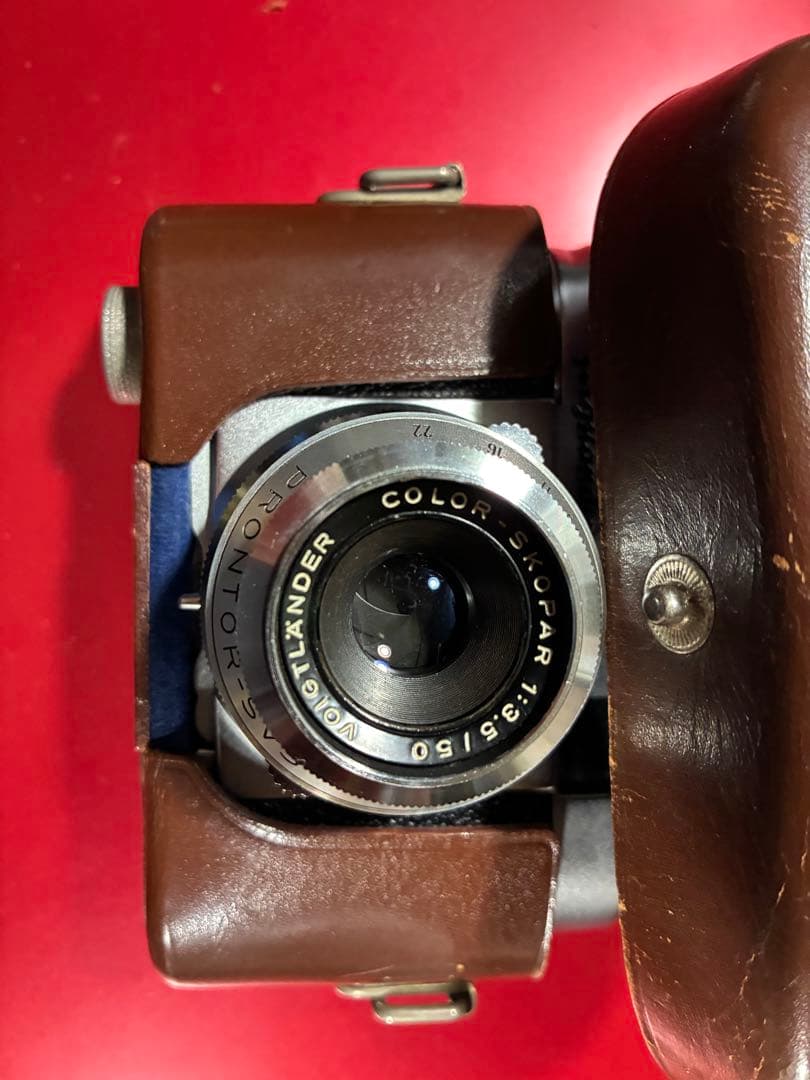 フォクトレンダー VITO Ｂ　本箱　取扱説明書　革ケースセット