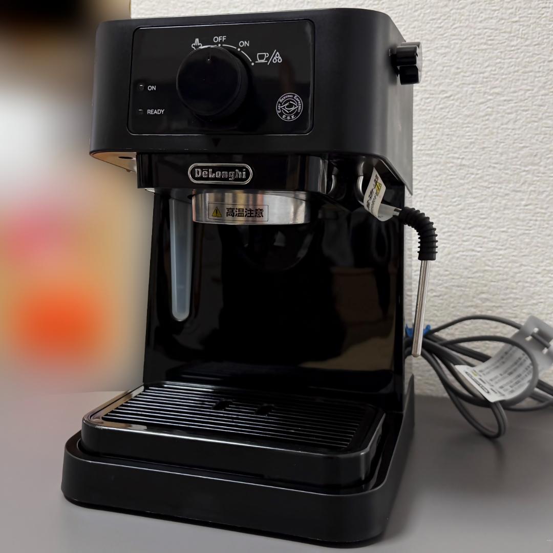 『訳あり』DeLonghi EC235J-BK スティローザ　エスプレッソマシン