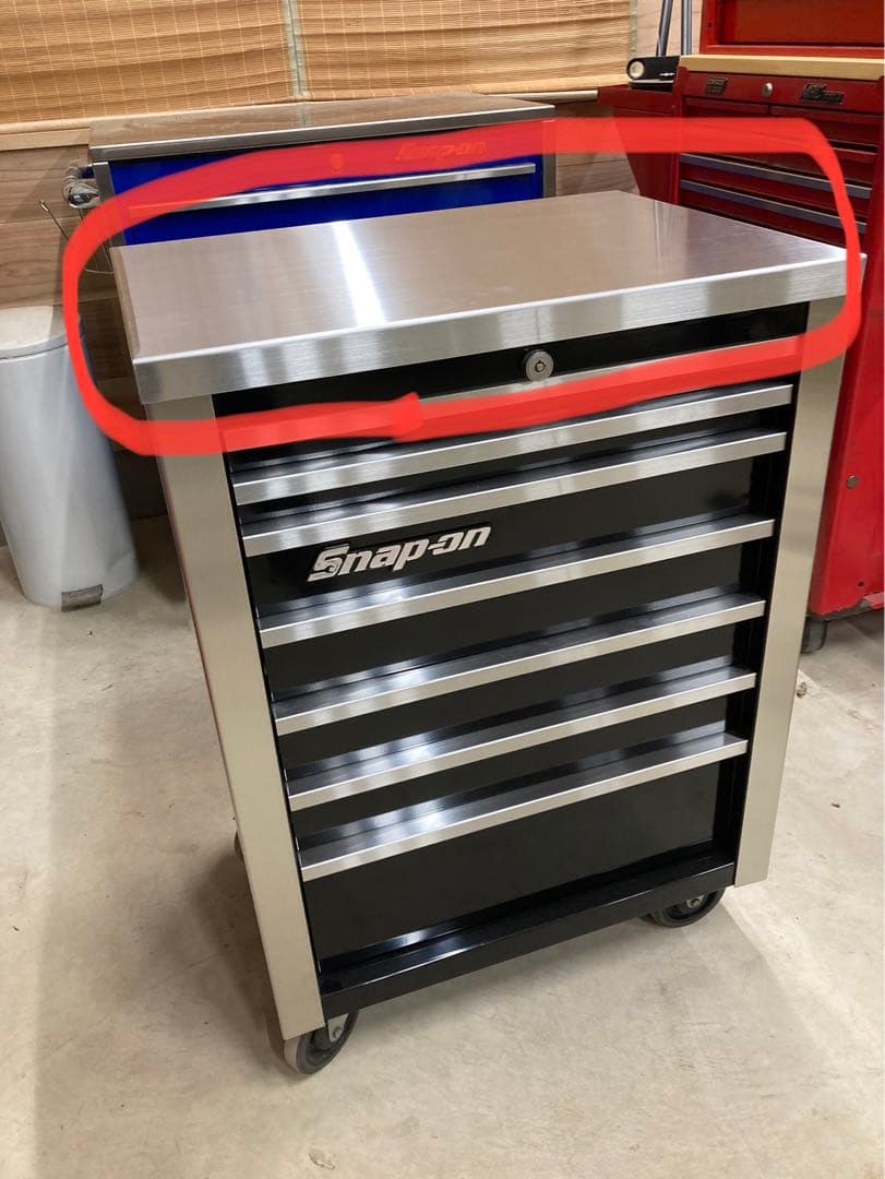 ステンレストップ　KRA4008 KRHT4009 スナップオン　キャビネット