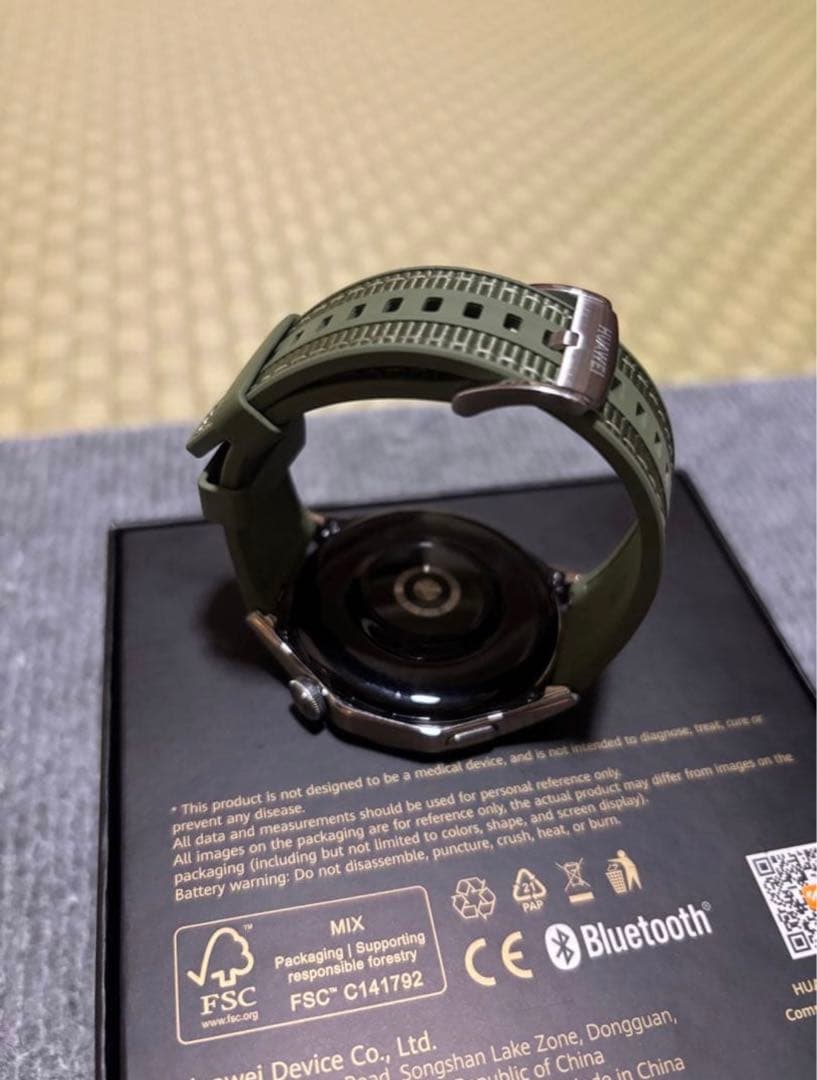 【美品】HUAWEI WATCH GT4 46mm ▪️グリーン スマートウォッチ