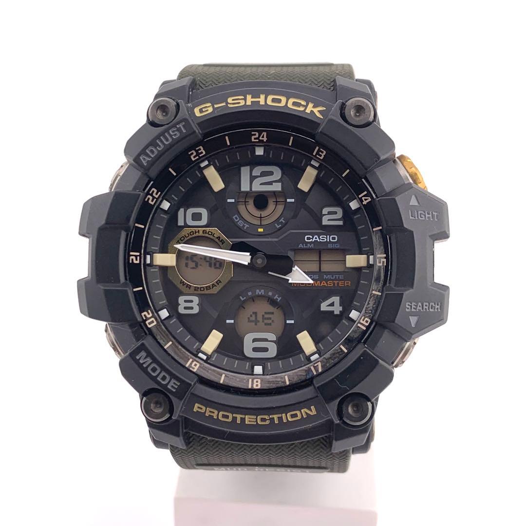 6-1878 CASIO G-SHOCK GSG-100 ブラック 腕時計