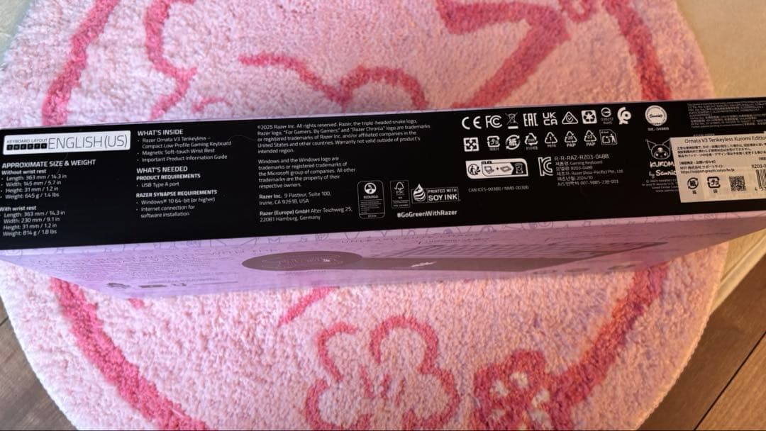 【新品】Razer Ornata V3 X クロミ エディション キーボード