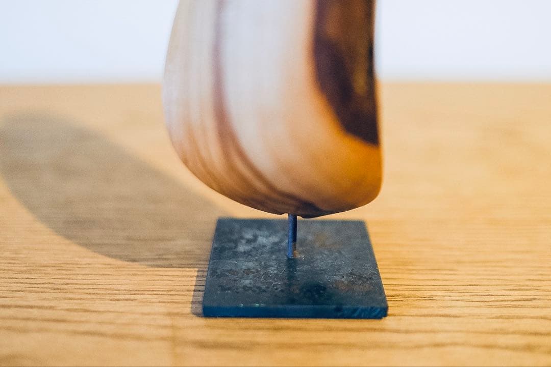 ✨希少✨福井 守さん作 木製オブジェクト 桜の木