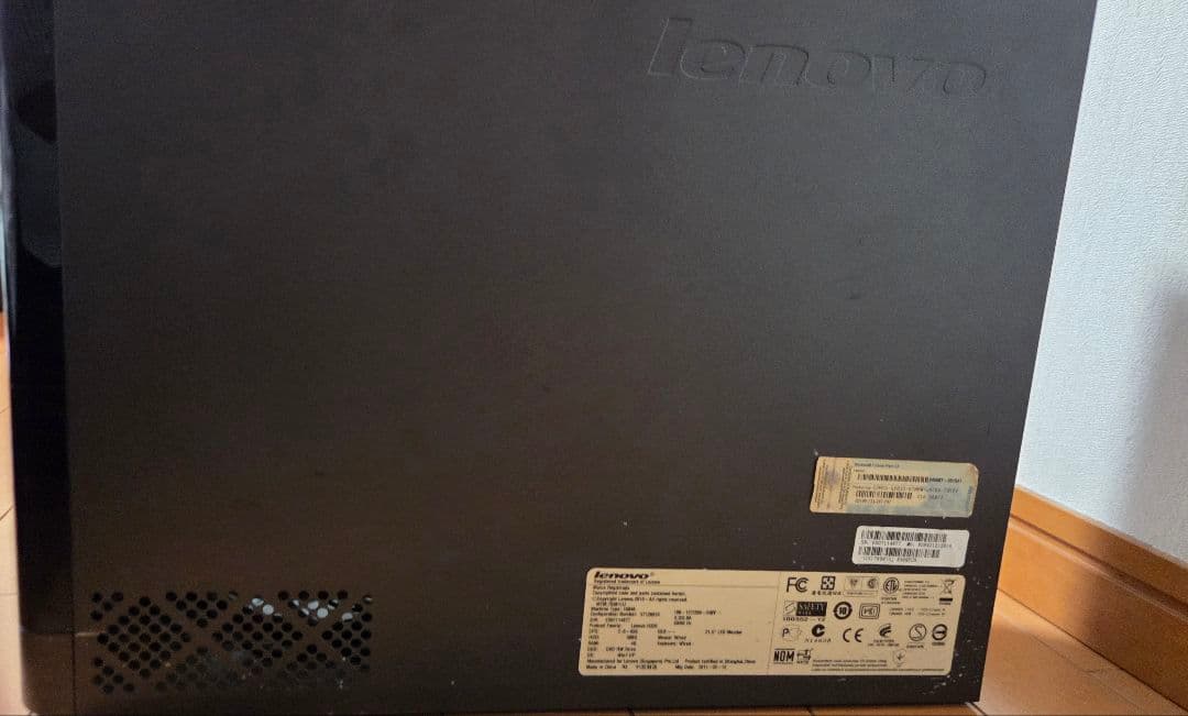 Windowsデスクトップ Lenovo H320+nvidia gtx 750 Windows 10