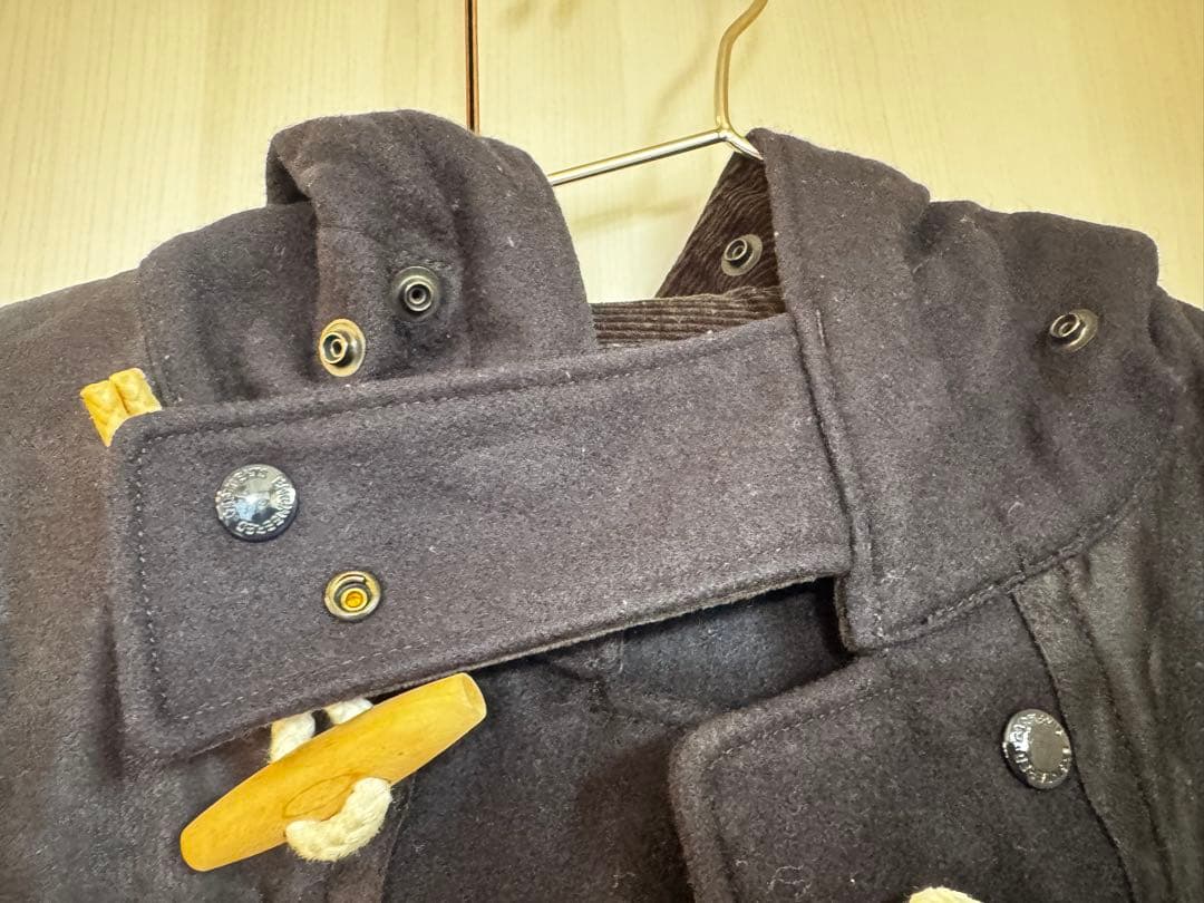 ENGINEERED GARMENTS ブラックダッフルコート　Mサイズ