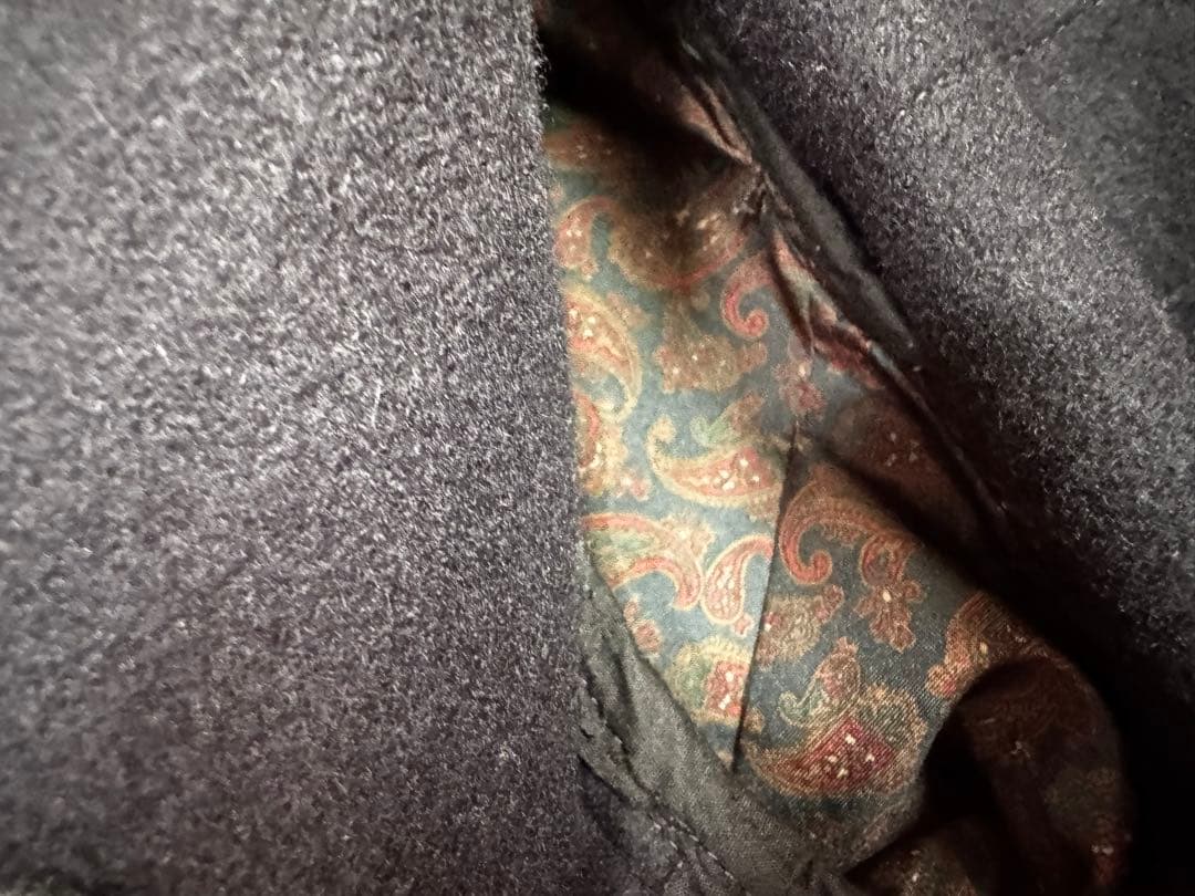 ENGINEERED GARMENTS ブラックダッフルコート　Mサイズ