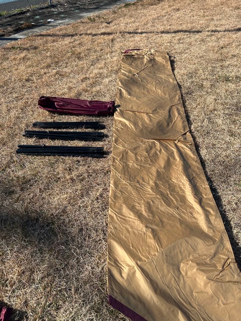 【美品】Coleman ヘキサタープXP MDX エンジ色