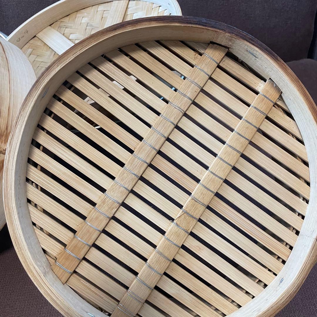 かごや　蒸籠　2段　蓋・鍋つき　24センチ