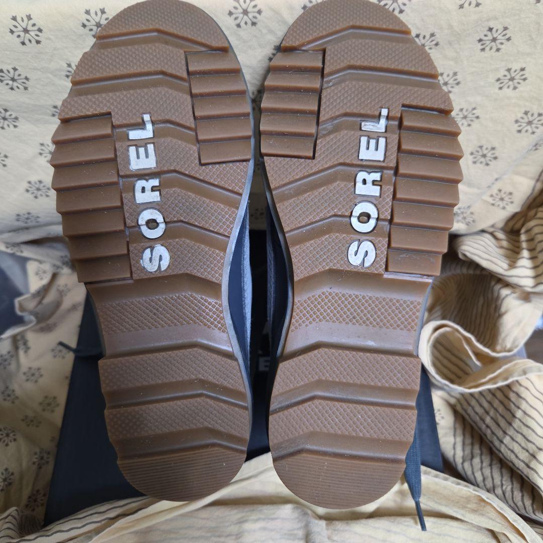 超美品！！SOREL グレー ハイカットブーツ　TIVOLI　２５cm