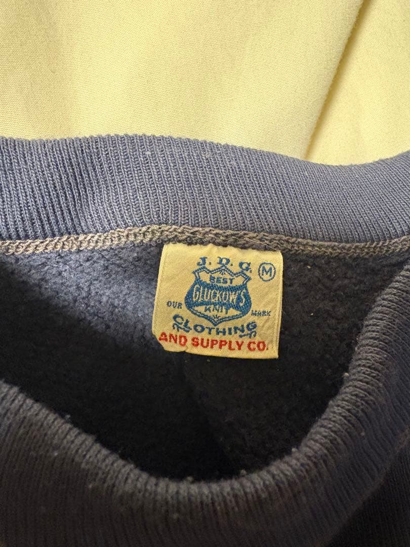 WAREHOUSE ウエアハウス ジョングラッコー スウェット ネイビー M