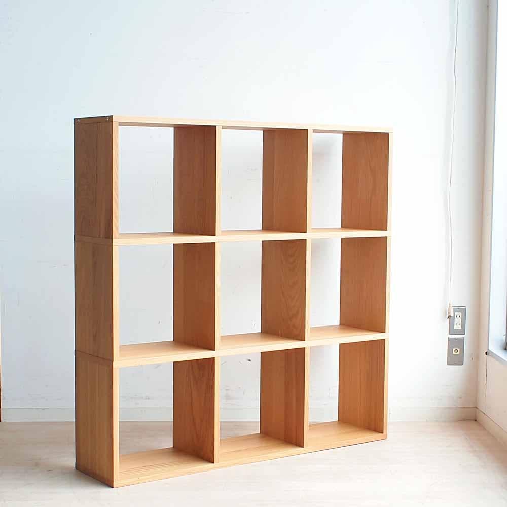 無印良品/MUJI オーク材 スタッキングシェルフ 121cm ZR24335