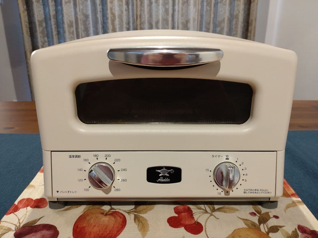 Aladdin トースター 100〜280℃ 温度設定 ４枚